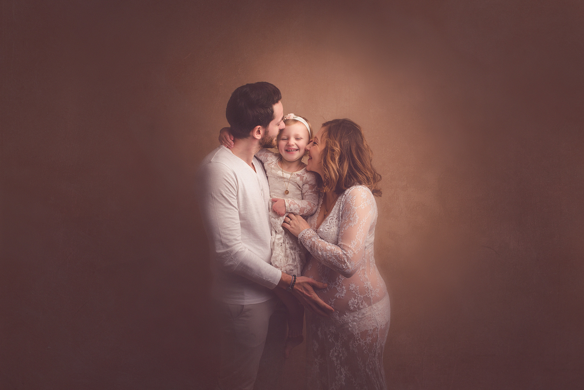 Séance photo de grossesse en famille - Claire - One Moment Photographie