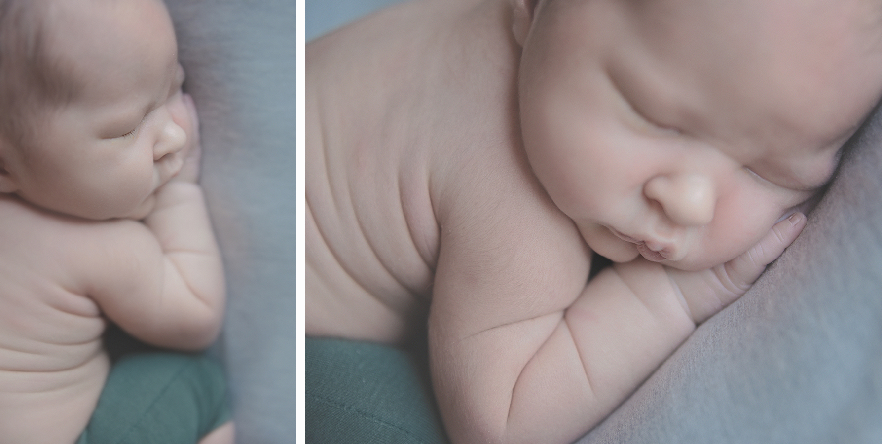 seance photo de naissance en studio photographe de nouveau né sur tourcoing lille bébé enfant famille - one moment photographie