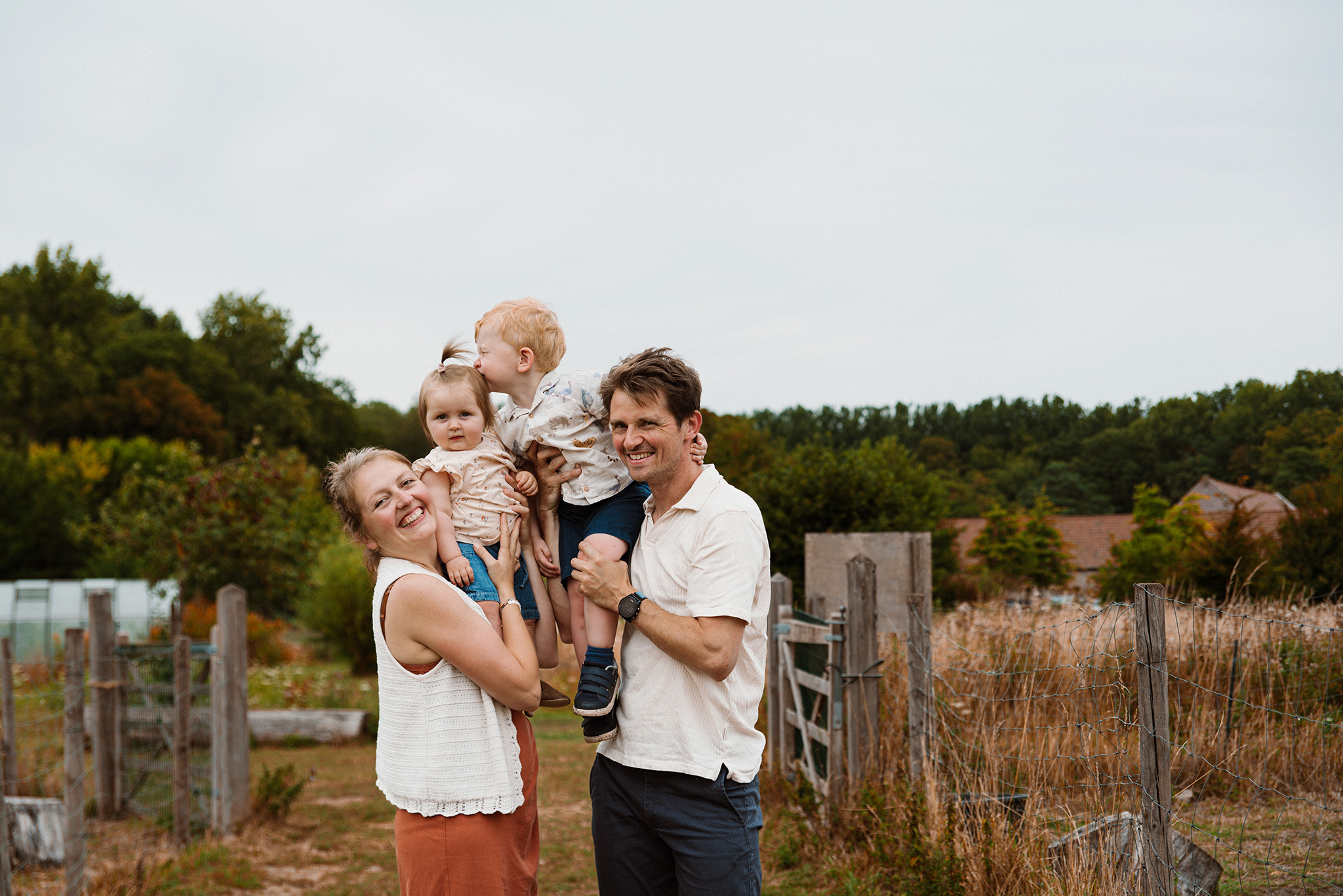 photo famille en extérieur Bondues Nord